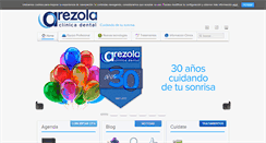 Desktop Screenshot of clinicarezola.com